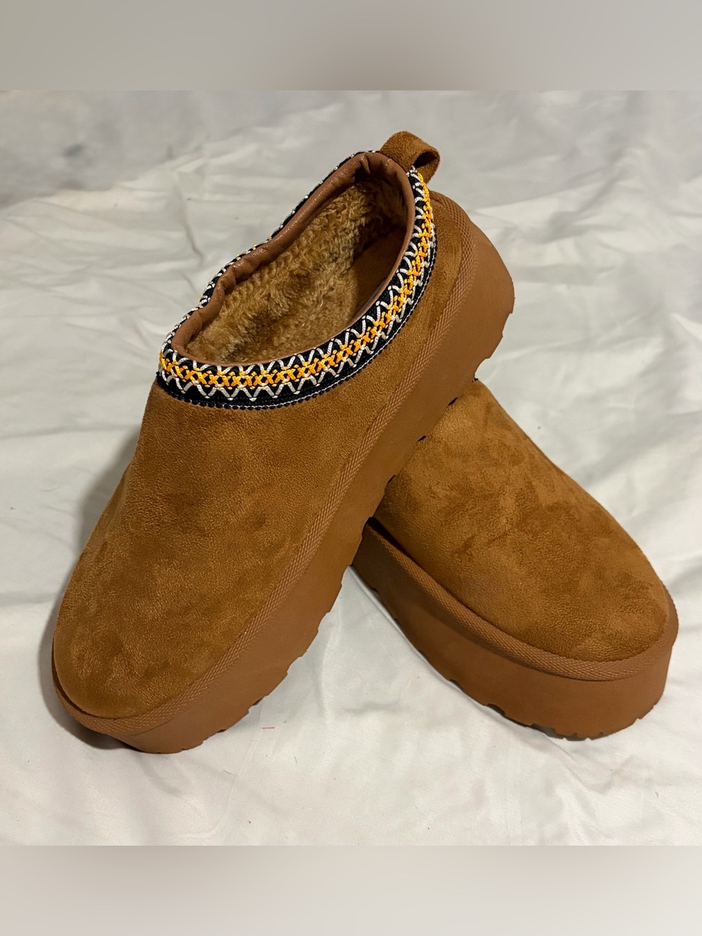 Mudd Stormy Platform Slipper Shoes Womens Size 10